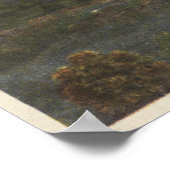 Bozeman, Montana - Bozeman Pass auf dem Highway 10 Poster (Ecke)