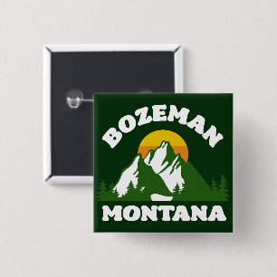 Bozeman, Montana Button