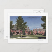 Bozeman, Montana - Dormitorien am Staat Montana Postkarte (Vorne/Hinten)