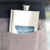 Bozeman, Montana Flachmann (Beispiel)