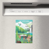 Bozeman, Montana Kühlschrank Magnet (In Situ (Geschirrspüler))