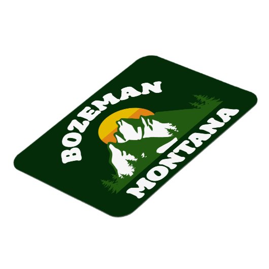 Bozeman, Montana Magnet (Linke Seite)