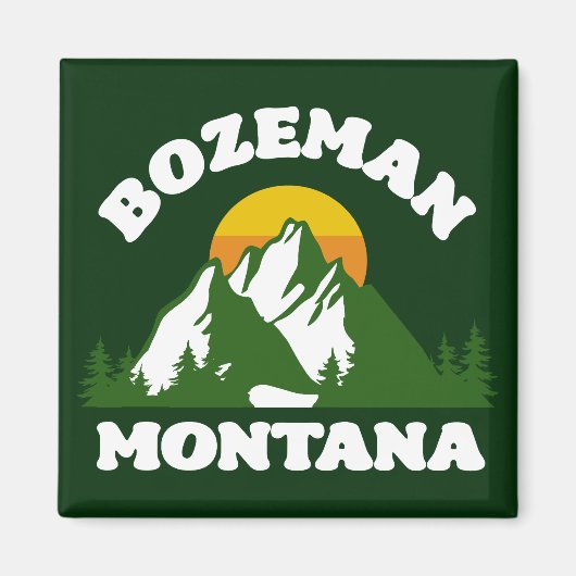 Bozeman, Montana Magnet (Vorne)