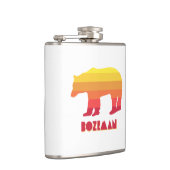 Bozeman Montana Regenbogenbär Flachmann (Rechts)