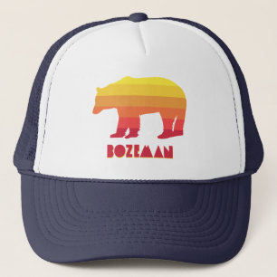 Bozeman Montana Regenbogenbär Truckerkappe