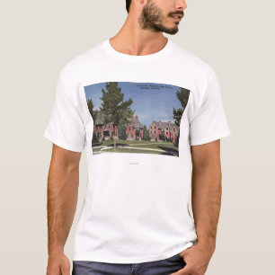 Bozeman, Montana - Schlafsäle in Montana-Staat T-Shirt