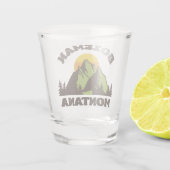 Bozeman, Montana Schnapsglas (Rückseite)