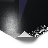 Bozeman Montana Skiposter Fotodruck (Ecke)