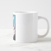 Bozeman Montana Skiposter Jumbo-Tasse (Rechts)