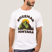 Bozeman, Montana T-Shirt (Vorderseite)