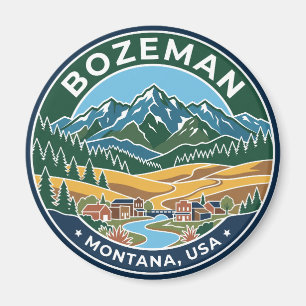 Bozeman, Montana, USA Magnet