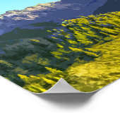 Bozeman Montana Vintag Poster (Ecke)