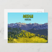 Bozeman Montana Vintag Postkarte (Vorne/Hinten)