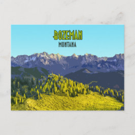 Bozeman Montana Vintag Postkarte