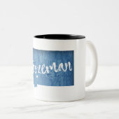 Bozeman, Montana Zweifarbige Tasse (VorderseiteRechts)