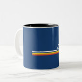 Bozeman, Montana Zweifarbige Tasse (Vorderseite Links)