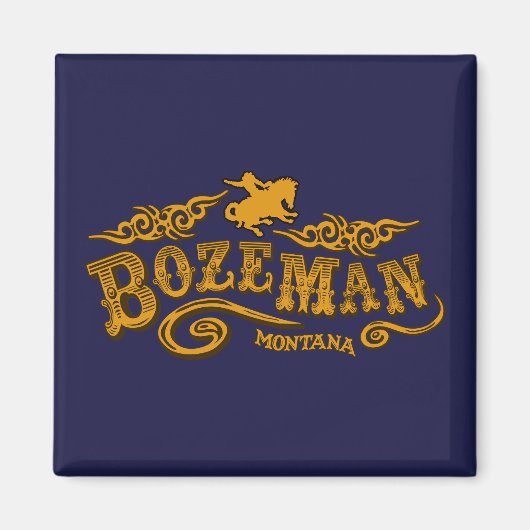 Bozeman Saloon Magnet (Vorne)