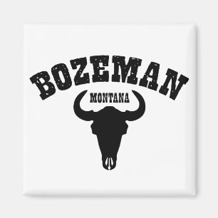 Bozeman Steer Magnet