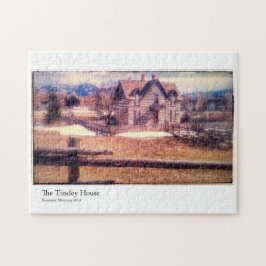 Bozeman Tinsley Foto-Puzzlespiel Haus-10x14 Puzzle