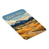 Bozeman USA Magnet (Rechte Seite)