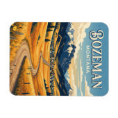 Bozeman USA Magnet (Horizontal)