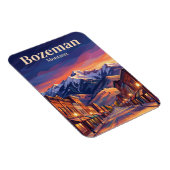 Bozeman USA Magnet (Rechte Seite)