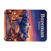 Bozeman USA Magnet (Horizontal)