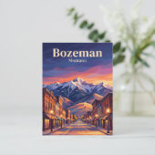 Bozeman USA Postkarte (Stehend Vorderseite)