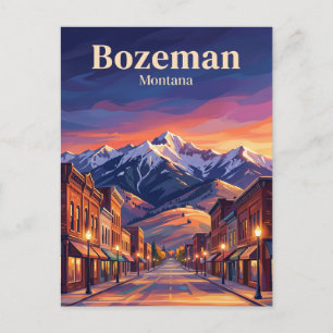 Bozeman USA Postkarte