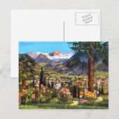 Bozen, Italien und die nahen Alpen Postkarte (Vorne/Hinten)