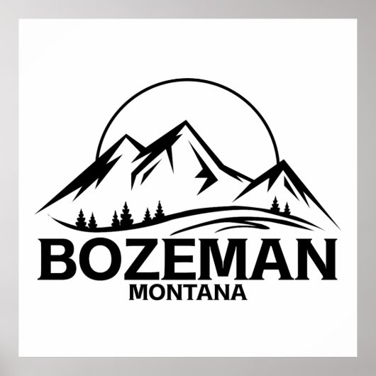 Bozen, Montana Poster (Vorne)