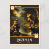 Bozen, Montana | VINTAG Postkarte (Vorderseite)