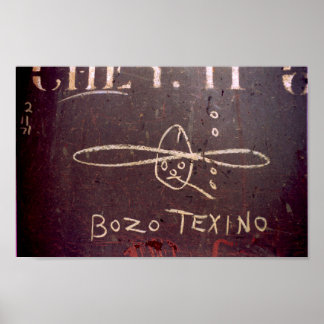 Bozo Texino Farbposter Poster