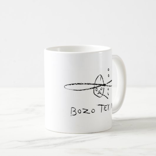 Bozo Texino Kaffeetasse (VorderseiteRechts)