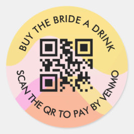 Bozy & Groovy Bachelorette QR/Venmo Sticker