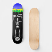 BOZZ Skeleton BRAZIL Skateboard (Vorderseite)