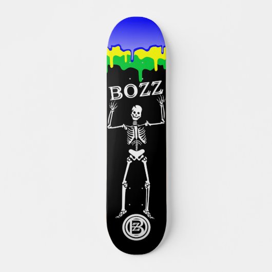 BOZZ Skeleton BRAZIL Skateboard (Vorne)