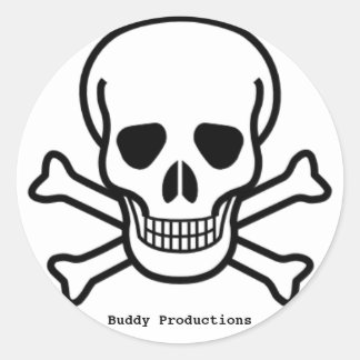 BP 7 Weißer Aufkleber