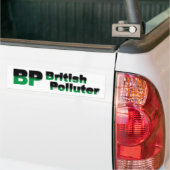 BP: Britischer Verschmutzer Autoaufkleber (Auf Lkw)
