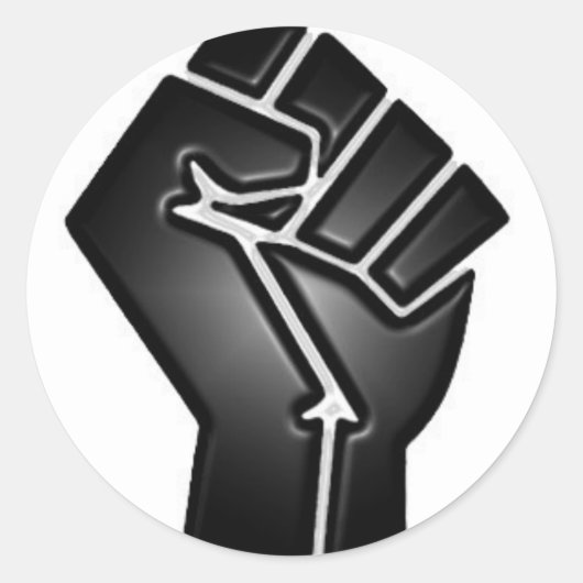 BP-Faust Runder Aufkleber (Vorderseite)