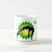BP holen wir Öl zu den amerikanischen Ufern Kaffeetasse (Mittel)