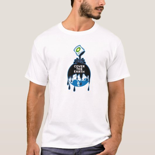 BP-Öl-Desaster-Farben-Dose T-Shirt (Vorderseite)