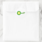 BP ÖLVERKEHR WACHSTUM RUNDER AUFKLEBER (Tasche)