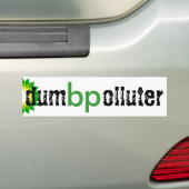 BP - stummer Verschmutzer Autoaufkleber (Auf Auto)