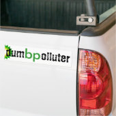 BP - stummer Verschmutzer Autoaufkleber (Auf Lkw)
