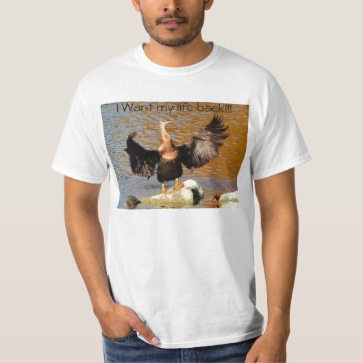 BP, will ich meine Lebenrückseite!!! T-Shirt (Vorderseite)