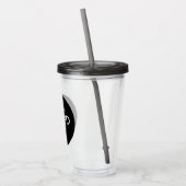 BPA Free Logo Tumbler Trinkbehälter Acryltrinkbecher (Links)