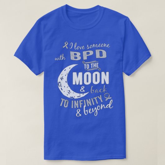 BPD Bewusstseinsgrenze T-Shirt (Design vorne)