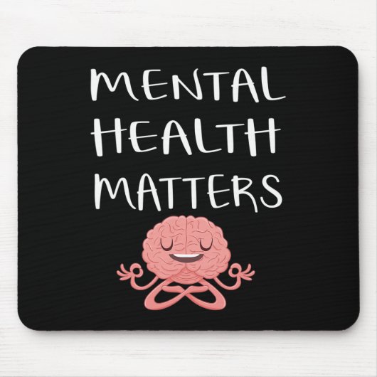 BPD Bipolar Mental Health Awareness Mental Health Mousepad (Vorne)
