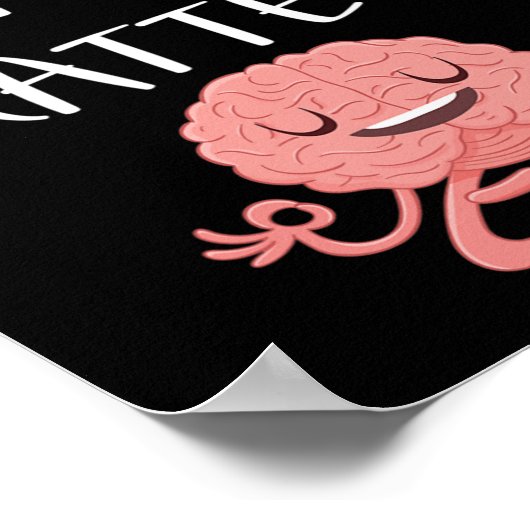 BPD Bipolar Mental Health Awareness Mental Health Poster (Ecke)